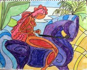 Nov_14_girl_on_a_horse_colored_in