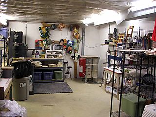 Studio - clean coming into basement