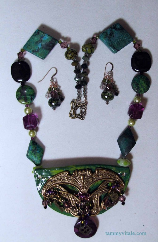 picture of unique handmade jewelry by Tammy Vitale