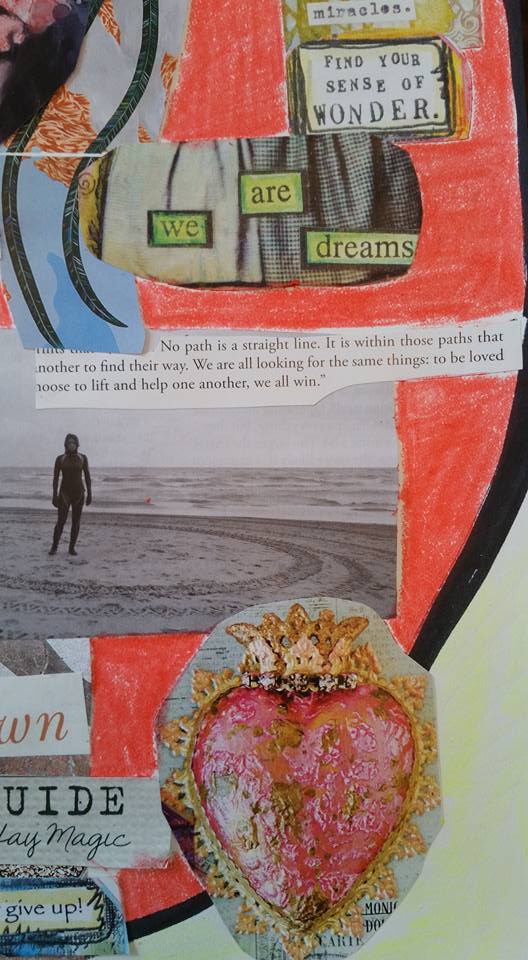 Tammy Vitale, Vision Journal Page - detail
